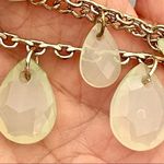 Gold tone 3 tier beaded necklace Photo 11