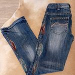 Cowgirl Tuff feather 🪶 Jeans Blue Size 26 Photo 2