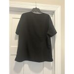 Figs Scrub Shirt Women’s XXL Black Top Catrina Single Pocket Comfort Polyester Photo 4