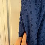 Cynthia Rowley NWT Somerset blue eyelet cap sleeve smocked waist dress small Photo 4