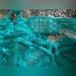 Lounge  Blossom Balcony Bralette lace Teal Green Photo 6