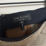 Rag and Bone Simone Plaid Jacquard Flare Pants in Beige Plaid - Size 2 Photo 4