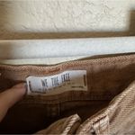 Free People  Wide‎ Leg Jeans Sz 25 in Tan Brown High Rise Photo 2