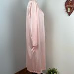 Vanity Fair Vintage Soft Pink Long Sleeve Sleep Shirt/Robe Large Photo 2