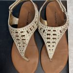 American Eagle Gold Sandals Photo 0