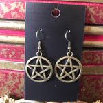 Wicked Pentagram Earrings Photo 0