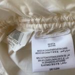 BCBG Max Azria White Button Down Shirt Women’s Small Tie Detail Photo 5