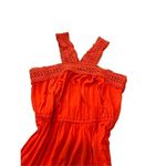 Loft  Crochet Cross Neck Dress Photo 2