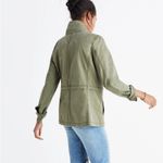 Madewell  Jacket‎ Womens X Small Green Desert Olive Fleet Military Cotton Photo 2