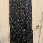 Hutch by Anthropologie Black Sheer Wide Leg Poke A Dot Sz 8 Jumpsuit. 2517 Photo 9