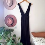 Urban Outfitters UO Plunging Ribbed Knit Jumpsuit SIZE MEDIUM ribbed wide leg Photo 5