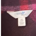 Ten Sixty Sherman Plaid Belted Shirt Jacket Shacket 2X Burgundy Red Pink Photo 2