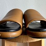 Proenza Schouler 20mm Pipe Padded Slide Sandal - Brown Leather Sz 39 Photo 2