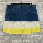 Wild Fable Women's High-Rise Dip Dye Mini Skirt Photo 1