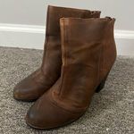 Bar III Brown Leather Jillian Ankle Boots Size 8.5 US Photo 0