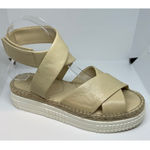Franco Sarto Brock Beige Platform Sandals Photo 1