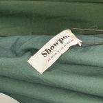 NEW Showpo Felt So Happy Midi One Shoulder Drape Dress Emerald Women’s 10 Easter Green Photo 7