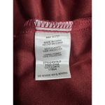 CITY STUDIOS Gown Juniors Dark Cardinal Cold Shoulder Lace Up Back Size 7 Photo 7