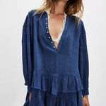 Free People  Sachi Mini Dress Big Dipper L Photo 0