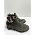 Kelsi Dagger  Boots Women Size 5 Olive Suede Latch  Ruched Ankle Booties NEW Photo 2