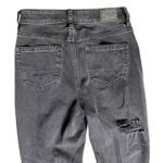 American Eagle  Ripped &‎ Destroyed High Rise Mom Jeans Size 0 Photo 8