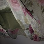 Jessica Howard  12 Olive Green Pink Roses Top Photo 2