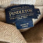 Pendleton  | Tan Wool Turtleneck Sweater Sz S Photo 5