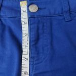 Celebrity Pink Electric Blue Jean Shorts S Dopamine Classic Preppy Rainbowcore Photo 3