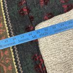 Cherry Lewis Sweater Womens Medium Wool Blend Floral Tapestry Cardigan England Green Photo 5