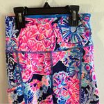 Lilly Pulitzer  Leggings Weekender High Rise Midi Navy Turtle Amazement XXS NWT Photo 5
