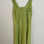 Faithfull the Brand - Imogen Mini Dress Djerra Check Lime Green Cocktail Summer Photo 3