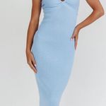 Selfie Leslie Real Talk Sweetheart Neckline Midi Dress  Photo 2