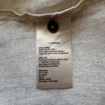 L'Agence  Bella 3/4-Sleeve Linen Shirtdress Size Medium Photo 7