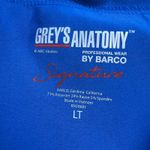 Barco Grey’s Anatomy 3 Pocket Low Rise Cargo Straight Leg Scrub Pants Size LT Blue Size L Photo 2