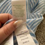 Lilly Pulitzer  light blue & white striped linen tunic top size S Photo 7