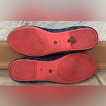 Rothy's VERY RARE EUC  The Flat Retired Navy Orange Plaid Luxury Ballet Flats; 8.5 Photo 4