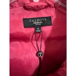 Talbots  Pink Puffer Vest Petite Size Medium NWOT Photo 5
