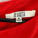 BB Dakota Bright red dress Size 4 Photo 3