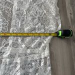 White Lace Fringe Kimono Photo 1