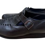 P. W. Minor Womens Orthotic Shoes SZ 9 T Strap Leather Extra Depth Comfort NWOB Black Photo 1