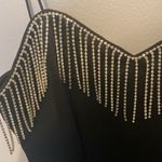 Speechless NWT  Black Rhinestone Fringe Dress Photo 2