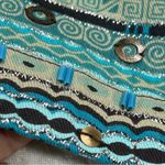 Units nwt xl embroidery beaded floral artsy button down light blazer jacket top Photo 9