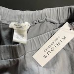 KIRIOUS Gray Khaki Layer Ruffle Mini Skirt NWT Women’s Sz Small Photo 3