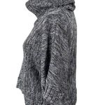 INC  Short Sleeve Sweater Taupe Metallic Size L Large Cowl Neck Photo 1