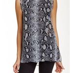 Proenza Schouler NWT $890 Silk Designer Blouse Top 6 Womens New Black White Pyth Photo 0