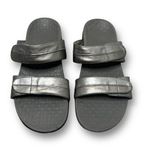 Vionic  Women's Orthaheel Technology Women's Shore Slide, Pewter, 9 B(M) US Photo 1