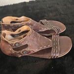 Bed Stu  “SOTO” leather sandals hammered studs Sz 8.5 Photo 0