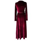 Baltic Born  Esmeralda Velvet Wrap Dress Sz S Photo 4
