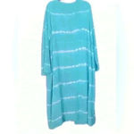 Forever 21 Blue and White Tie-Dye Kimono(91) Photo 4