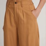 Madewell The Neale Straight-Leg Pant in Drapeweave tan Photo 4